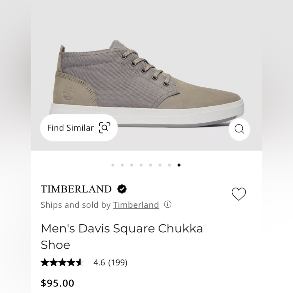 Men's Davis Square Chukka Shoe men’s US SIZE 9.5